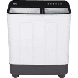 Haier Semi Automatic Top Load Washing Machine | HTW85-178BK | 8.5 kg | Black,White
