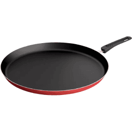 Nolta Popular Series Dosa Tawa 24 cm diameter  | Aluminium, Non-stick, Induction Bottom
