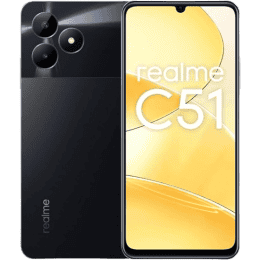 realme C51 | 4GB+128GB | CARBON BLACK