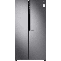 LG Refrigerator | GC-B247KQDV | 679 L | Frost Free Side by Side Refrigerator | with Multi Air Flow | Dark Graphite Steel