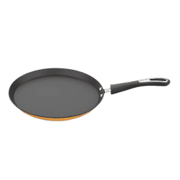 Preethi Dura Collection Non Stick Tawa | Gas & Induction Compatible | Turmeric Yellow