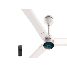 Atomberg Renesa+ 1400mm | 5 Star | 1400 mm | BLDC | Remote | 3 Blade | Pearl White