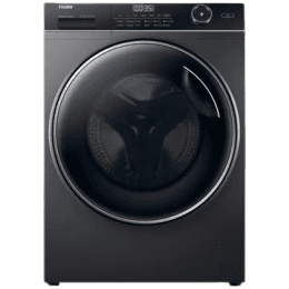 Haier | HW90-DM14959CS8U1|  9 kg | Fully Automatic Front Load Washing Machine |Dark Jade Silver