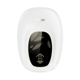 Haier Pret | 3 L |  instant water heater Geyser |  Glasslined Tank | 3000W | Rust proof Body | White | EI3V-PRET 3.0KW