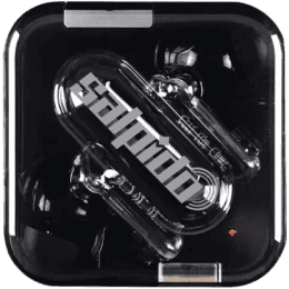 Salpido S06 Ear Waves Buds | Mic True Wireless | Translucent Design | 13mm Driver Bluetooth | Black