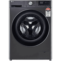 LG Washing Machine | FHP1208Z9B | 8 kg | Fully Automatic Front Load with In-built Heater | Black