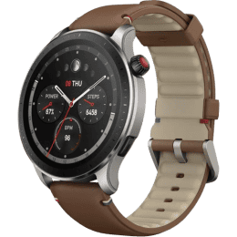 AMAZFIT GTR 4  Smartwatch | A2166 | Brown Strap