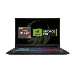MSI Bravo 15  Gaming Laptop | C7VEK-088IN | AMD Ryzen 7 7735HS, 40CM FHD 144Hz Laptop | 16GB/1TB NVMe SSD/Windows 11 Home | Black