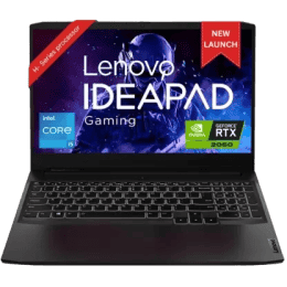 Lenovo IdeaPad Gaming 3 Intel Core i5 11th Gen 11320H  | 8 GB | 512 GB SSD | RTX 2050 | Windows 11 Home | Shadow Black