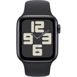 Apple Watch SE | GPS + Cellular 40mm Midnight Case & Midnight Sport Band | Midnight Strap