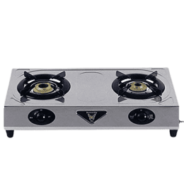 Butterfly Ace Stainless Steel Manual Gas Stove | 2 Burners