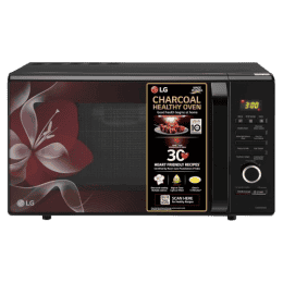 LG Charcoal Convection Healthy Microwave Oven | 28 L | Black | MJ2887BWUM DBKQILN