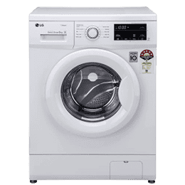 LG 6 Kg 5 Star Inverter Fully-Automatic Front Loading Washing Machine | FHM1006SDW | White