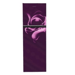Kelvinator Frost Free KRF-B270PRV Purple Red | 252 Ltr | 3 Star Double Door Refrigerator