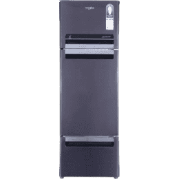 Whirlpool 260 L Frost Free Triple Door Refrigerator | FP 283D PROTTON ROY | Steel Onyx