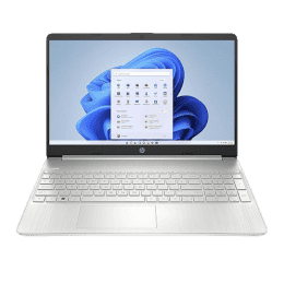 HP Laptop | 15s-fq5186TU | 12th Gen Intel Core i3 1215U | 8GB /512GB/Intel UHD Graphics/Backlit KB/Win 11| Natural Silver