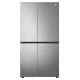 LG Refrigerator | GC-B257SLUV.APZQEBN | 694 Litres | Frost Free Side by Side Refrigerator with Door Cooling Plus Technology | Platinum Silver