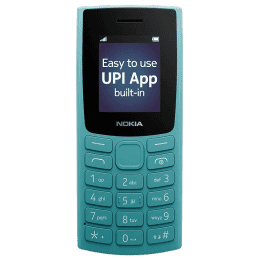 Nokia 105 DS Cyan Dual Sim Keypad Phone