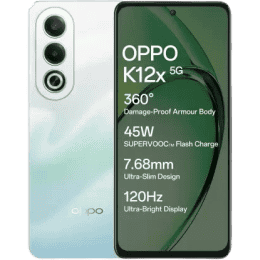 OPPO K12x 5G | 45W | 8 GB RAM | 256 GB  | Breeze Blue