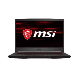 MSI GF65 Thin 9SEXR-438IN Intel Core i5-9300H 9th Gen Processor 15.6-inch Laptop | 8GB/512GB NVMe SSD/Nvidia GeForce RTX 2060 | Grey