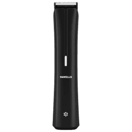 Havells Beard Trimmer | 90 min Runtime | 12 Length Settings | Black | BT6112