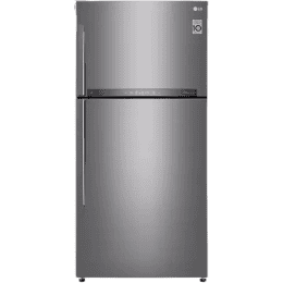 LG 630 L Frost Free Double Door 3 Star Refrigerator | GR-H812HLHQ | Platinum Silver