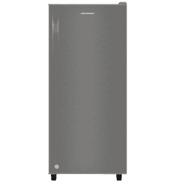 Kelvinator Refrigerator DC 190 L Single Door 2 Star BEE Rating KRD A210HSP Silver