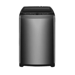 Haier Fully Automatic Top Load Washing Machine |  In built Heater Grey | 7 kg | Dark Jade Silver | HWM70 306S8