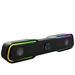 hp DHE-6002 Wired Speaker | 6 W | 3.5mm aux connectivity | Black