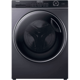 Haier Fully Automatic Front Load Washing Machine | with In built Heater | 9 kg | Black | HW90 DM14959CBKU1