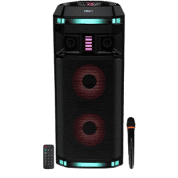 Onix Portable Party Speaker OPS 20 With Wireless Mic 20 W Bluetooth Speaker Mono Channel | Black