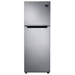 Samsung Inverter Frost Free Double Door Refrigerator | 236 L | 2 Star | Elegant Inox | RT28C3052S8/HL