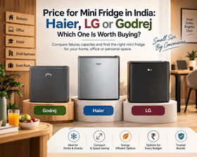 Price for Mini Fridge in India: Haier, LG or Godrej — Which One Is Worth Buying?