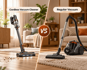 Cordless Vacuum Cleaner vs Regular Vacuum