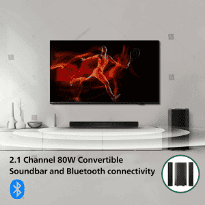 Philips 80 W Bluetooth Soundbar | Black | MMS8090/94