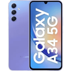 Samsung Galaxy A34 5G | 8 GB | 128 GB | Awesome Violet | SM-A346ELVRINS