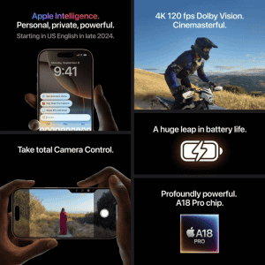 Apple iPhone 16 Pro | 512 GB | Black Titanium