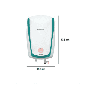 HAVELLS 6 L Storage Water Geyser Instanio Prime | white, Blue
