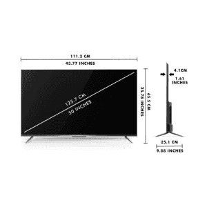 TCL 50P715  | 126 cm (50 inch) | Ultra HD-4K | LED Smart Android TV with Full Screen & Handsfree Voice Control