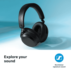 Sennheiser Accentum Headphones | Hybrid ANC | Black | ACAEBT