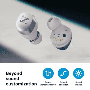 Sennheiser Momentum True Wireless 4 in Ear Earbuds | Bluetooth 5.4 | Lossless Audio | Black Copper | MTW4