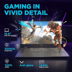 Lenovo LOQ Gaming Laptop | Intel Core i5 12th Gen 12450HX | 16GB | 512GB SSD | NVIDIA RTX 3050 | Grey | 83GS003NIN