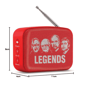 Saregama Carvaan Mini 2.0 Tamil | Music Player with Bluetooth | Sunset Red