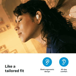 Sennheiser Accentum True Wireless in Ear Earbuds | Bluetooth 5.3 | Crystal Clear Sound | Hybrid ANC | White