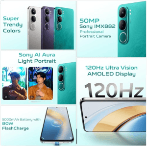 vivo Y300 5G | 8 GB | 128 GB | Emerald Green