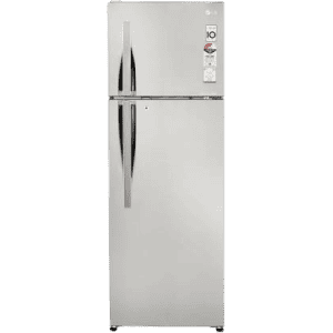 LG Frost-Free Double Door Refrigerator | 291 L | 2 Star | Inverter Wi-Fi | Steel | GL-C322KPZY