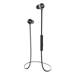 PHILIPS Upbeat | Spash Proof design Bluetooth | Black, Silver | TAUN102BK/00