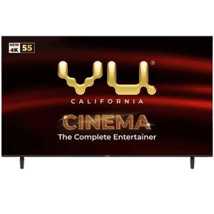 Vu Cinema Smart WebOS TV |  139 cm (55 Inch) | Ultra HD | 4K LED