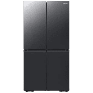 Samsung  Side by Side Refrigerator | 650 L | Triple Cooling |  Black Caviar | RF65DG90BDSG/TL