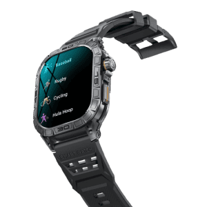 Salpido PERIDOT Bluetooth Calling Smartwatch | Black | GD SW 08